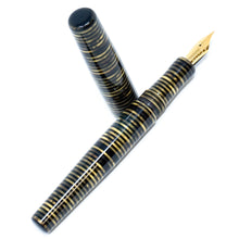 Load image into Gallery viewer, Tribute to 'Parker Vacumatic' Golden Loft Bespoke Fountain Pen JoWo/Bock #6