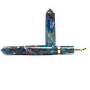 Conway Stewart Heather Kingsbury Loft Bespoke Fountain Pen JoWo/Bock #6