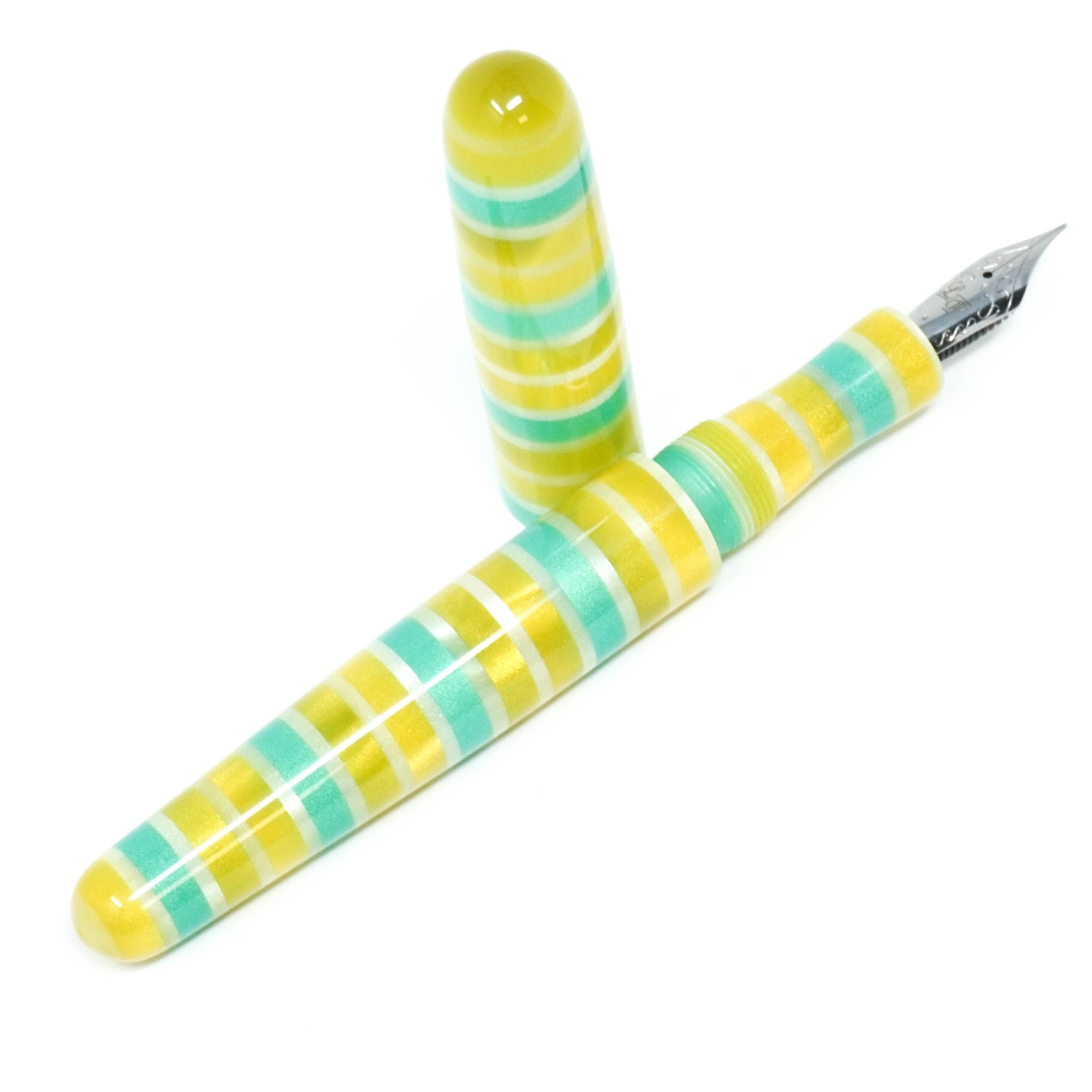 Caribbean Island Canterbury Loft Bespoke Fountain Pen JoWo/Bock #6