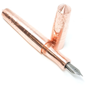Copper Spreadbury XL Super Custom #8 Loft Bespoke Fountain Pen - Bock #8 (NO NIB)