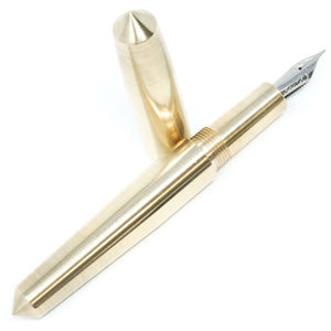 Brass ('Gold') Spreadbury Loft Bespoke Fountain Pen JoWo/Bock #6