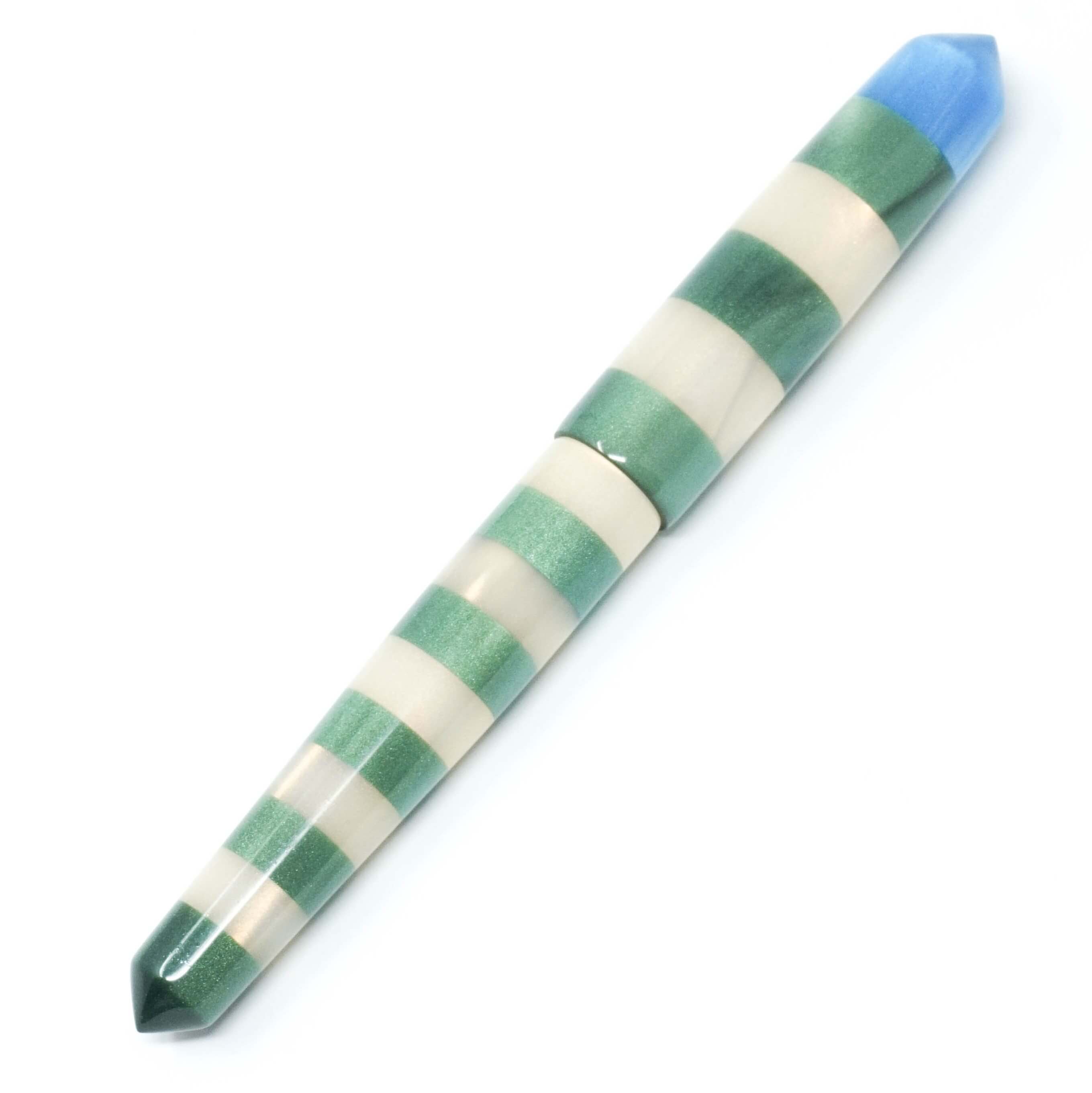 Tuscany Stripe Kingsbury Loft Bespoke Fountain Pen JoWo/Bock #6