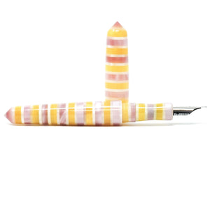 Yellow Ribbons Spreadbury Loft Bespoke Fountain Pen JoWo/Bock #6
