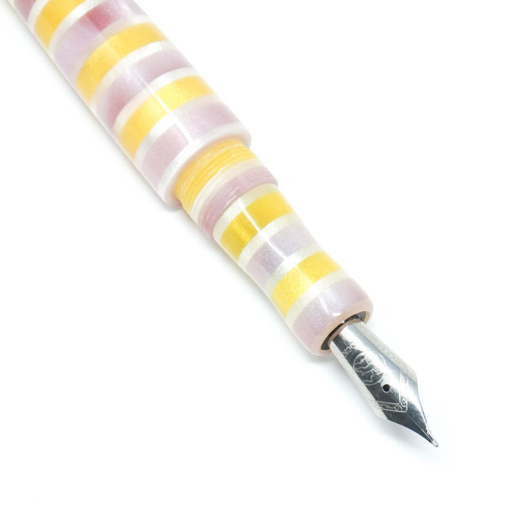 Yellow Ribbons Spreadbury Loft Bespoke Fountain Pen JoWo/Bock #6