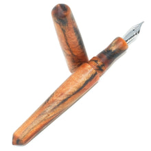 Load image into Gallery viewer, Antique Copper &amp; Black Satin Spreadbury Loft Bespoke Fountain Pen JoWo/Bock #6