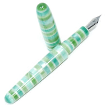 Load image into Gallery viewer, Grinch Heart Macaron Canterbury Loft Bespoke Fountain Pen JoWo/Bock #6