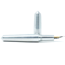 Load image into Gallery viewer, Aluminium (&#39;Silver&#39;) Spreadbury Loft Bespoke Fountain Pen JoWo/Bock #6