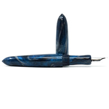 Load image into Gallery viewer, Stormy Night Sky Havana XL Grand Loft Bespoke Fountain Pen JoWo/Bock #6