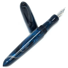 Load image into Gallery viewer, Stormy Night Sky Havana XL Grand Loft Bespoke Fountain Pen JoWo/Bock #6