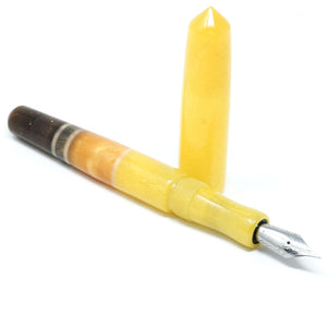 Sodium Light Kingsbury Loft Bespoke Fountain Pen JoWo/Bock #6