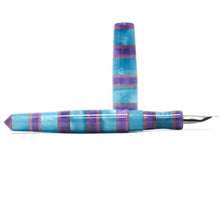 Load image into Gallery viewer, Unicorn Stripe 3 Skye Loft Bespoke Fountain Pen JoWo/Bock #6