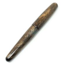 Load image into Gallery viewer, Antique Copper &amp; Black XL Grand Canterbury Loft Bespoke Fountain Pen JoWo/Bock #6