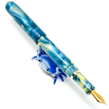 Load image into Gallery viewer, Starry Night Kingsbury Loft Bespoke Fountain Pen JoWo/Bock #6
