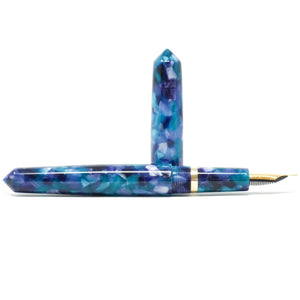 Conway Stewart Azure Kingsbury Loft Bespoke Fountain Pen JoWo/Bock #6