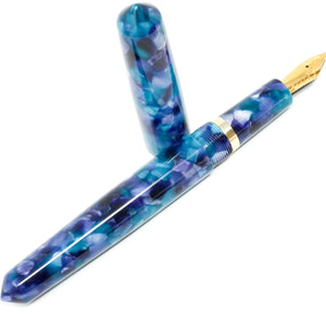 Conway Stewart Azure Kingsbury Loft Bespoke Fountain Pen JoWo/Bock #6