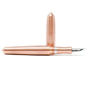 Copper ('Rose Gold') Spreadbury Loft Bespoke Fountain Pen JoWo/Bock #6