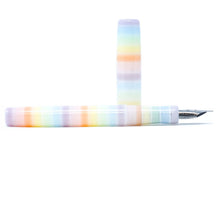 Load image into Gallery viewer, Pastel Tone Stripe Highworth Loft Bespoke Fountain Pen JoWo/Bock #6