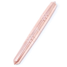 Load image into Gallery viewer, Copper (&#39;Rose Gold&#39;) Spreadbury (Lines) Loft Bespoke Fountain Pen JoWo/Bock #6