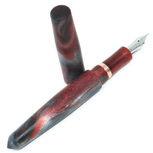Red Planet Glenwood Loft Bespoke Fountain Pen JoWo/Bock #6