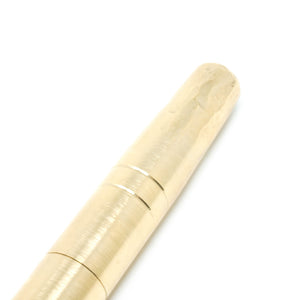 Brass ('Gold') Hammered Langley Loft Bespoke Fountain Pen JoWo/Bock #6