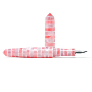 Striped Candy Spreadbury Loft Bespoke Fountain Pen JoWo/Bock #6